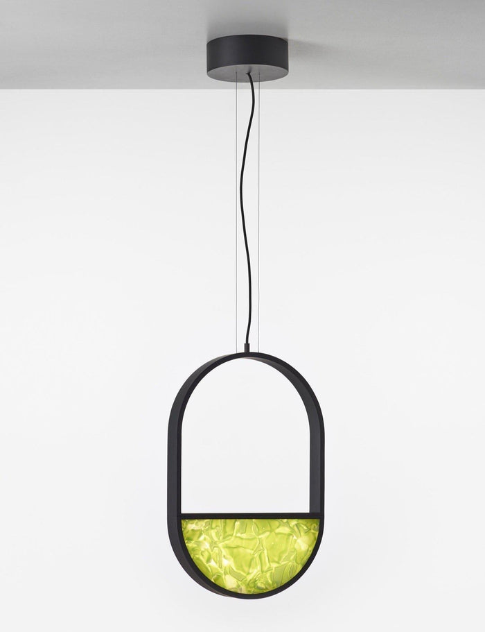 Elyra Oval Lower Arc Pendant — 1