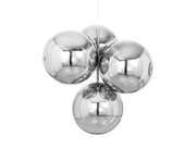 Globe Chandelier Small Silver — fotografía de producto